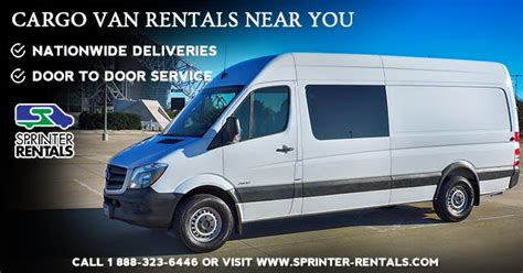 cargo sprinter van rentals near me.